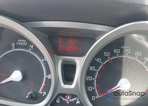 2012 Ford Fiesta Ses z USA, uszkodzony, nr VIN 3FADP4FJ7CM159576